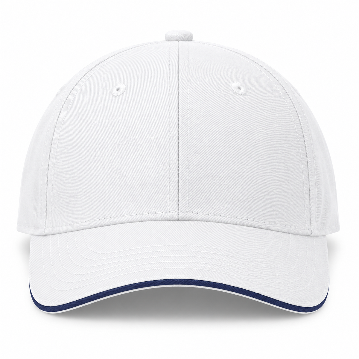 DAHERINK Classic Sandwich-Cap Unisex — 6-Panel Baumwoll-Twill
