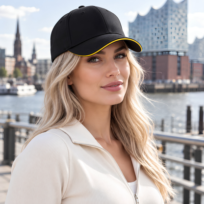 DAHERINK Cotton 6-Panel Sandwich Cap