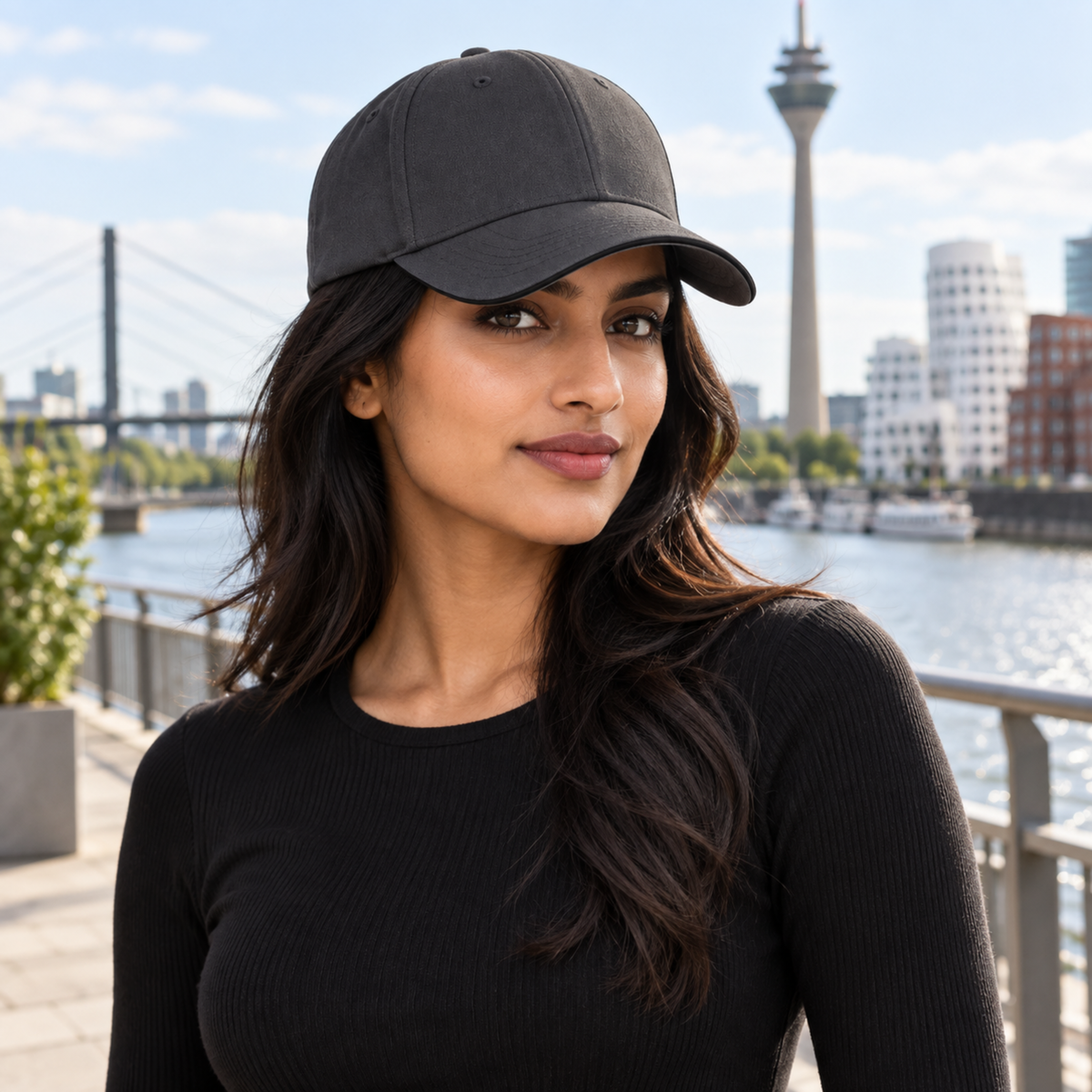DAHERINK Cotton 6-Panel Sandwich Cap