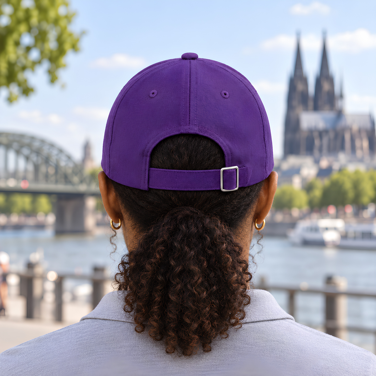 DAHERINK Cotton 6-Panel Sandwich Cap